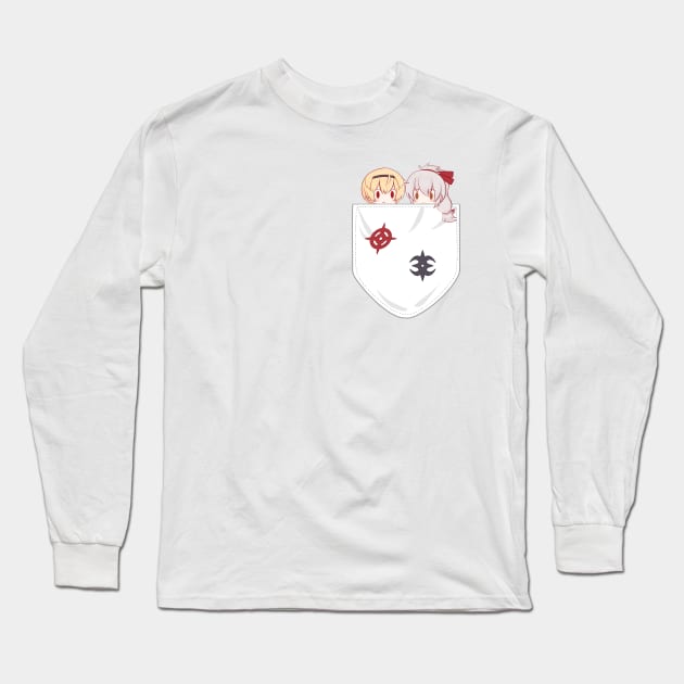 Pocket Leokumi Long Sleeve T-Shirt by Venomic_Ink